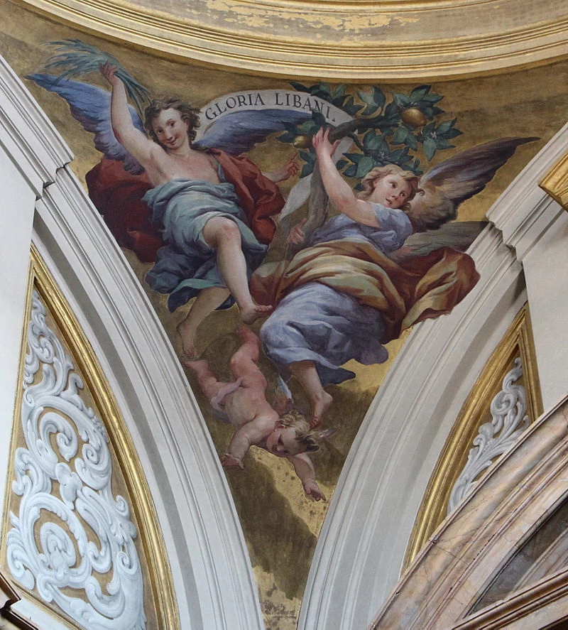 Ascesa di santa Maria Maddalena de' Pazzi con tutti i santi fiorentini - Santa Maria Maddalena de' Pazzi, Firenze